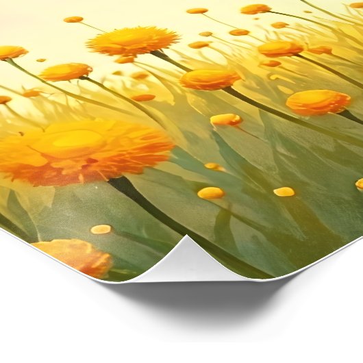 Von Licht angehoben - Ein Mädchen, ein Ballon, ein Poster (Ecke)