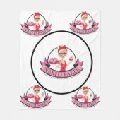 Von Liebe Baker Blanket ergriffen Fleecedecke (Vorderseite)
