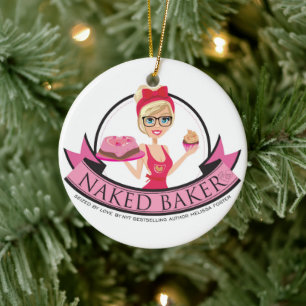 Von Liebe Baker Keramik geschmückt Ornament