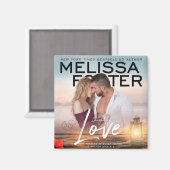 Von Liebe Magnet gefangen (Vorderseite/Rückseite)