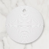 Von Lila abkleben Geschenkanhänger (Rückseite)