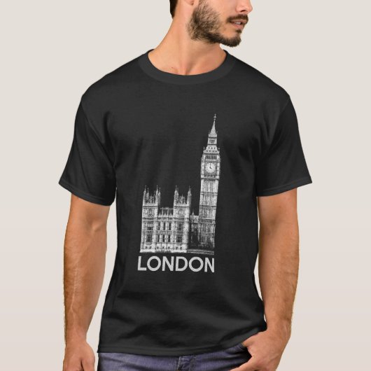 von London für T-Shirt (Vorderseite)