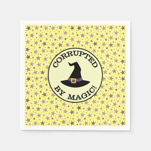 VON MAGIC KORRUPIERT! SERVIETTE (Vorderseite)