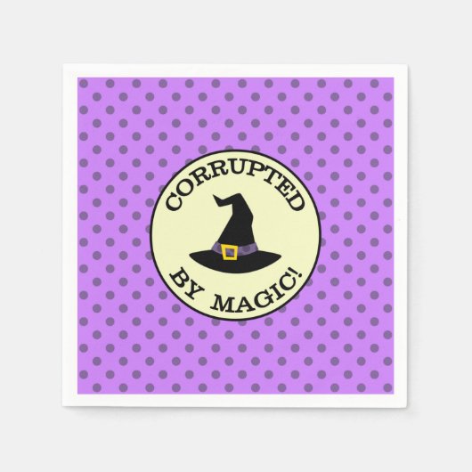 VON MAGIC KORRUPIERT! SERVIETTE (Vorderseite)