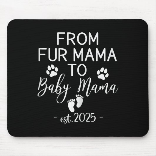 Von Mama nach Ba Mousepad (Vorne)
