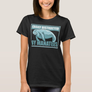 Von Manatees Niedlich Manatee Funny Sea Anim abgel T-Shirt
