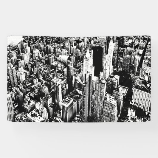 Von Manhattan zum Himmel Banner (Horizontal)