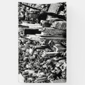 Von Manhattan zum Himmel Banner (Vertikal)