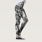 Von Manhattan zum Himmel Leggings (Rechts)