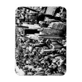 Von Manhattan zum Himmel Magnet (Vertikal)