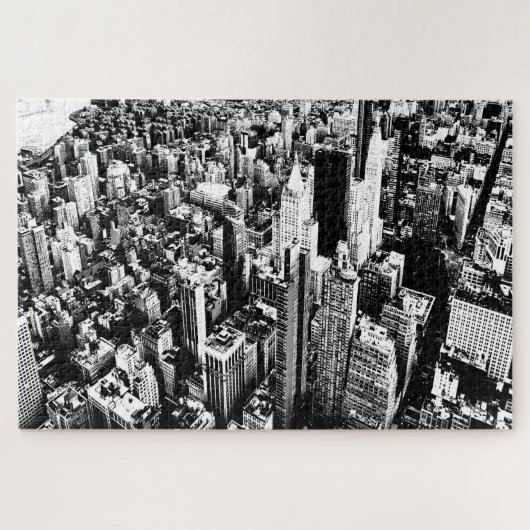 Von Manhattan zum Himmel Puzzle (Horizontal)