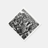 Von Manhattan zum Himmel Serviette (Ecke)