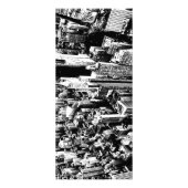 Von Manhattan zum Himmel Werbekarte (Hinten)