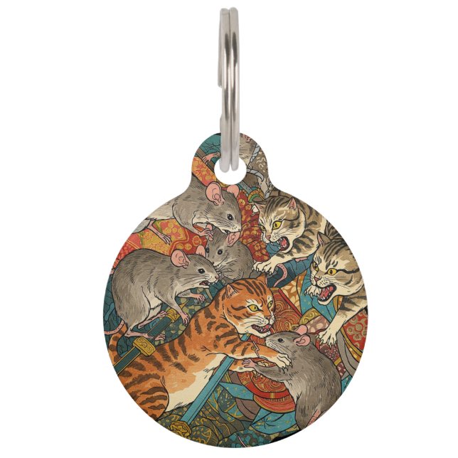 von Mäusen und Katzen Haustiermarke (Vorderseite)