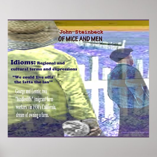 von Mäusen und Männern Poster (Vorne)