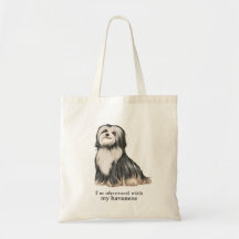 'Von meinem Havanese besessen' Tote Bag