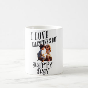 "Von meinem Herzen bis zu deinem - Valentinstag Ge Kaffeetasse