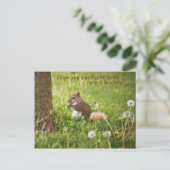 Von meinem Nacken des Waldes zu deiner Postkarte (Stehend Vorderseite)