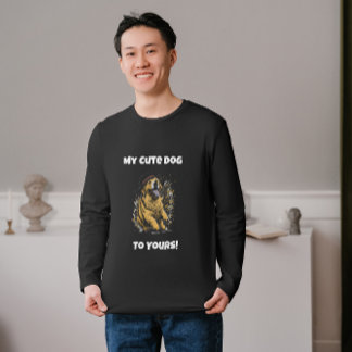Von meinem Niedlichen Hund zu deinem Goldenen Retr T-Shirt
