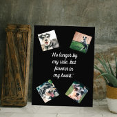 Von meinem Side-Hund-Foto-Gedenkmal nicht mehr in Leinwanddruck