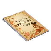 "Von meinem Soul bis zum Ofen" Notizblock (Rechte Seite)