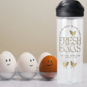 VON MEINEN HÄNDEN ZU IHREM TISCH FRISCHEN EIER-LOG TRINKFLASCHE