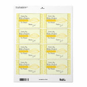 Von meiner Küche zu Ihren eigenen Labels (Vorne)