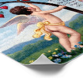 Von meiner Liebe könnten die Engel im Himmel sagen Poster (Ecke)