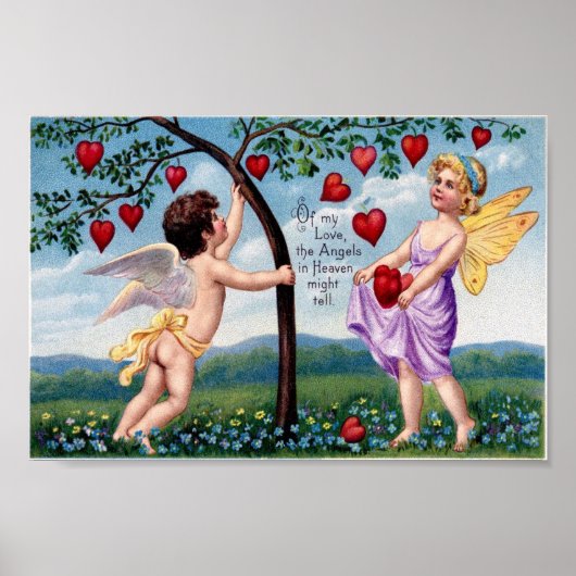 Von meiner Liebe könnten die Engel im Himmel sagen Poster (Vorne)