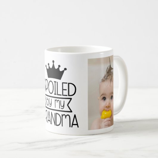 Von meiner Oma verwöhnt Kaffeetasse (VorderseiteRechts)