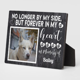 Von meiner Seite nicht mehr, Dog Memorial - Benutz Fotoplatte