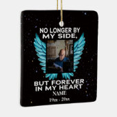 Von meiner Seite nicht mehr, Foto-Gedenkstätte zu  Keramikornament (Rechts)