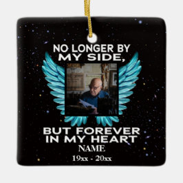 Von meiner Seite nicht mehr, Foto-Gedenkstätte zu  Keramikornament