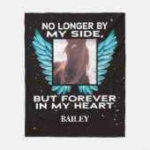 Von meiner Seite nicht mehr, Pet-Memorial - Benutz Fleecedecke (Vorderseite)