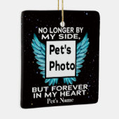 Von meiner Seite nicht mehr, Pet-Memorial - Benutz Keramikornament (Rechts)