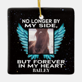 Von meiner Seite nicht mehr, Pet-Memorial - Benutz Keramikornament