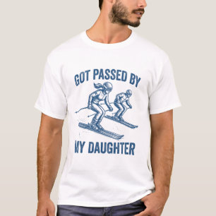 Von meiner Tochter beim Skifahren getretene Gesche T-Shirt
