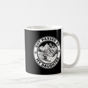 Von meiner Tochter getreten Lustiges Skifahren _8  Kaffeetasse