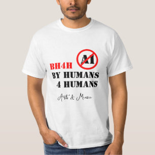 Von Menschen 4 Menschen / Kunst und Musik (BH4H) T-Shirt