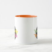 Von mir Bomb Funny Snarky Zitat farbenfroh Tasse (Zentrum)