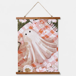 Von mir selbst hängend Band Wandteppich Mit Holzrahmen