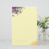 Von mir zu Ihnen Briefpapier (Stehend Vorderseite)