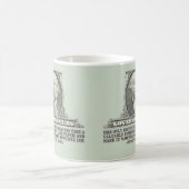 Von Mises auf Papiergeld Kaffeetasse (Mittel)