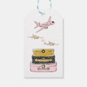 Von Miss zu Brautparty Journey Gefallen Geschenkanhänger (Rückseite)