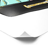 Von Miss zu Brautparty Journey Willkommen Fotodruck (Ecke)