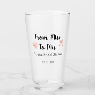 Von Miss zu Brautparty Tumbler