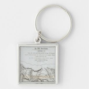 Von Missouri nach Oregon Schlüsselanhänger