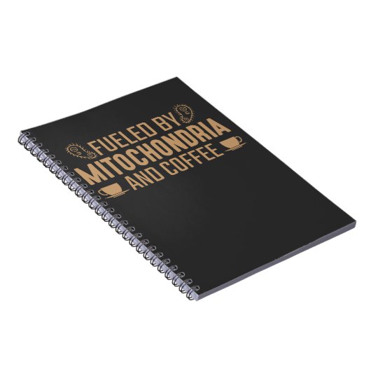 Von Mitochondrien und Kaffeeliebhabern angeheizte Notizblock (Rechte Seite)