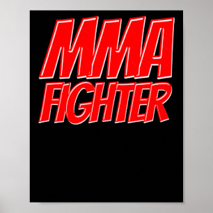 von Mixed Martial Arts Fighter - Cooler Mixed Mart Poster