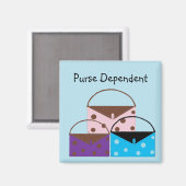 Von Mode regiert Magnet (Vorderseite/Rückseite)